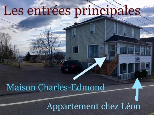 Appartement Chez Leon Les Bergeronnes Exterior foto